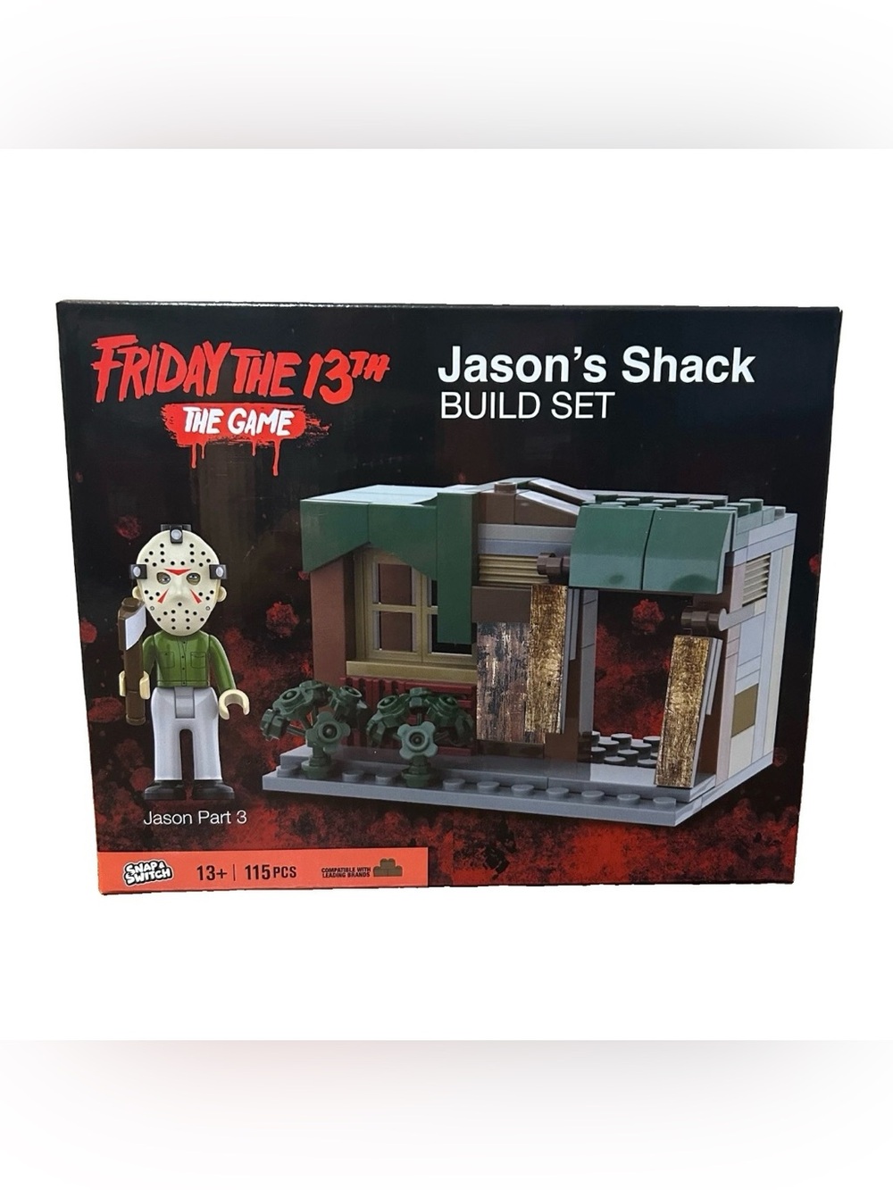 FRIDAY the 13TH Building Brick Set Jason Voorhees Horror Icon Part 3 New In Box